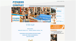 Desktop Screenshot of fitness-company.at