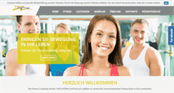 Desktop Screenshot of fitness-company.de